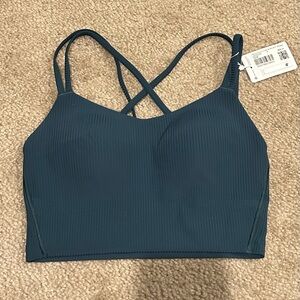 Lululemon Like a Cloud Ribbed longline bra B/C nwt INCB